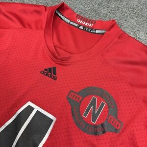 Nebraska Cornhuskers Adidas Football Jersey #4‎ Red Mens XL 125th Season 2014